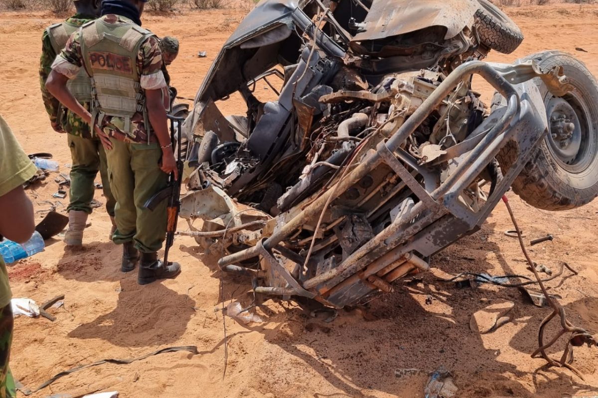 IED explosion kills 2 policemen on Liboi-Kulan road in Garissa