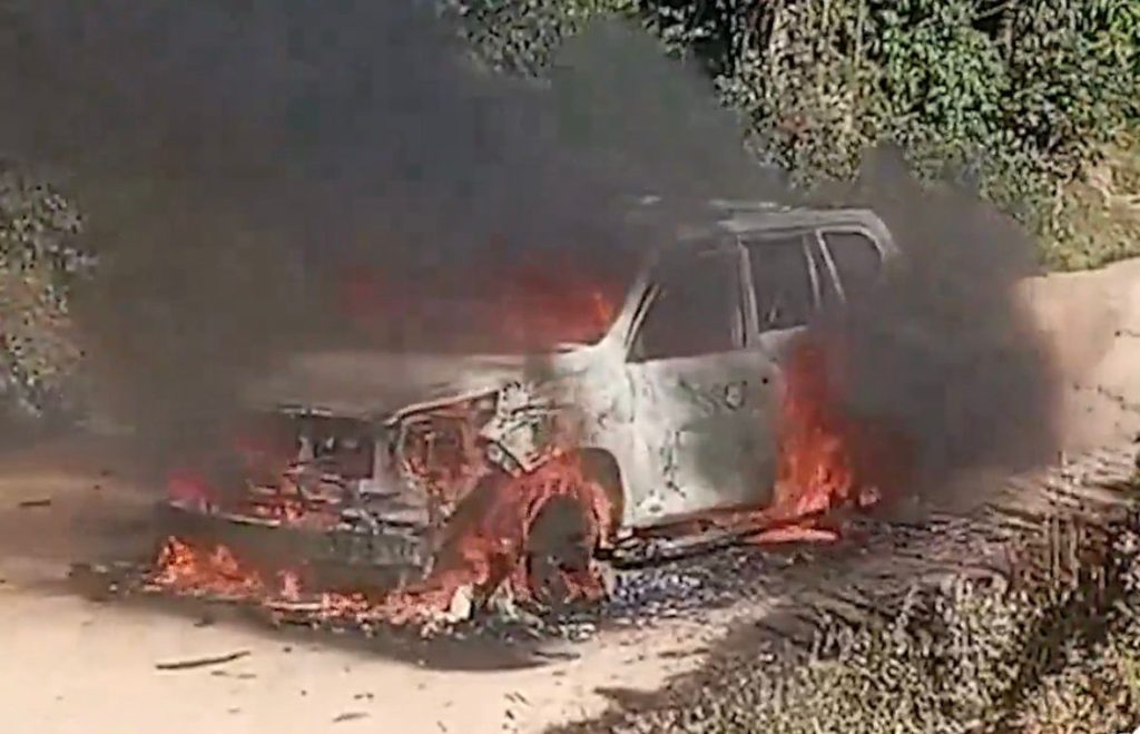 Chaos as Panyako’s car is set on fire in Malava mini polls