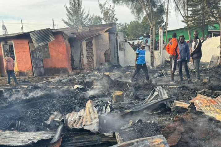 Two killed as rire razes homes in Makunga, Trans Nzoia County
