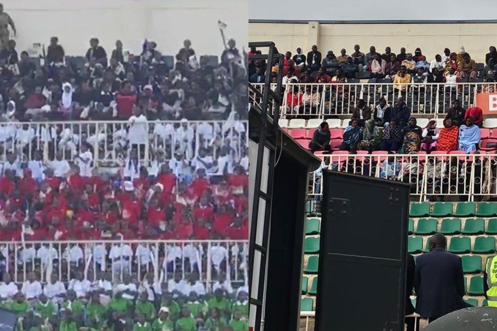 Thousands gather at Nyayo Stadium as Kenya marks 62nd Jamhuri Day Celebrations