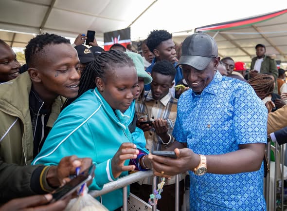 President Ruto oversees Sh258.4 million disbursement to youth entrepreneurs under NYOTA programme