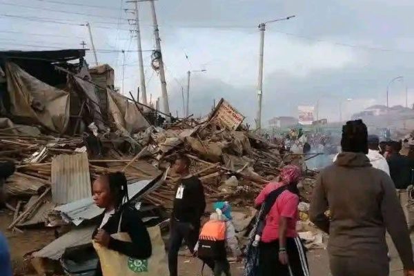 Gachagua criticizes Kenya National Highways Authority over Githurai demolitions