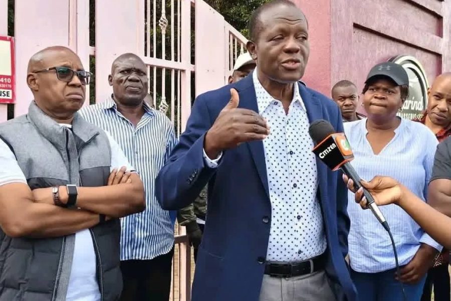 ODM leaders visit Tuju’s Dari Business Park, condemn police presence