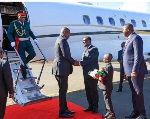 Mozambique President Chapo arrives in Kenya for three-day working visit