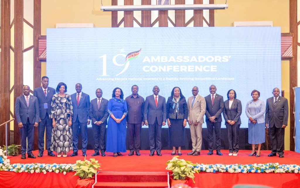 Ruto tells Kenyan diplomats to position the country as a premium investment destination