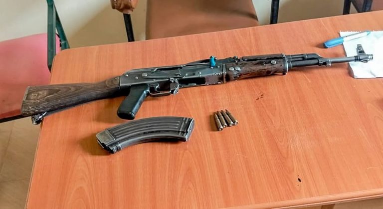 Operation: Resident surrenders AK-47 as national police step up crackdown on illegal firearms in Samburu
