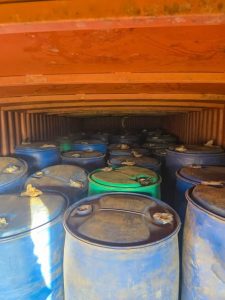 Police seize 18,000 litres of lllicit of ethanol in Busia crackdown