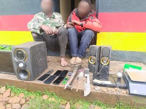 Four arrested as Police bust notorious ‘men in black’ crime ring in Nakuru