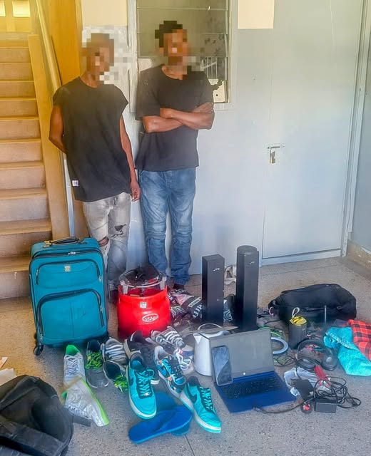Two suspects arrested in Kisauni as police Recover stolen property