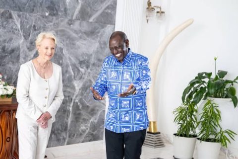 President William Ruto meets WFP Chief Cindy McCain to deepen food security and climate resilience partnership