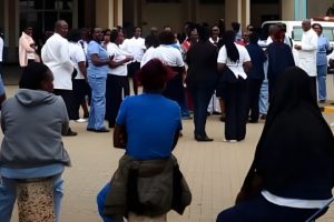 Chaos and anger as KNH nurses strike over non-remittance of statutory deductions