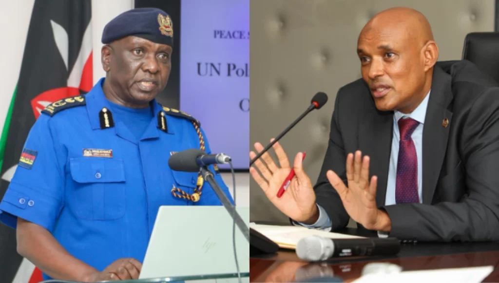DCI Amin remains lawfully in office, IG Kanja says