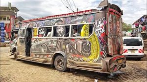 Drama as George Ruto ’s Flashy ‘Baba Yaga’ Nganya is Involved in Road Accident