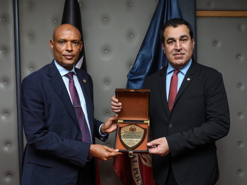 DCI boss Amin hosts Interpol’s head of global outreach, discuss modernizing operations