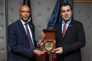 DCI boss Amin hosts Interpol’s head of global outreach, discuss modernizing operations