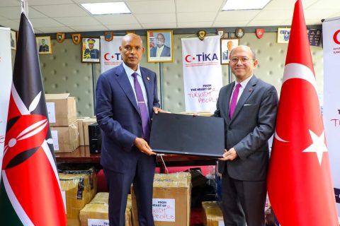 Boost in war on drug trafficking as Turkey hands over office equipment to DCI