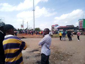 Thugs Disappointed As Kahawa West Business Community Religiously Guard Investments During Monday Demos