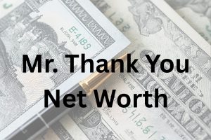 Mr. Thank You net worth