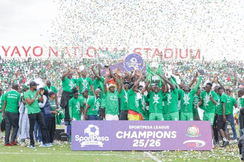 Financial Windfall Awaits Gor Mahia After FKF Premier League Success