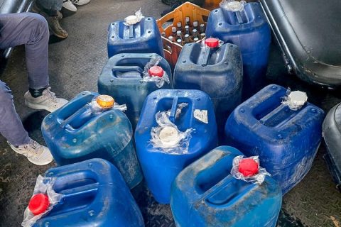 Four Suspects Arrested as Police Seize Illicit Alcohol and Cannabis in Nairobi CBD Crackdown