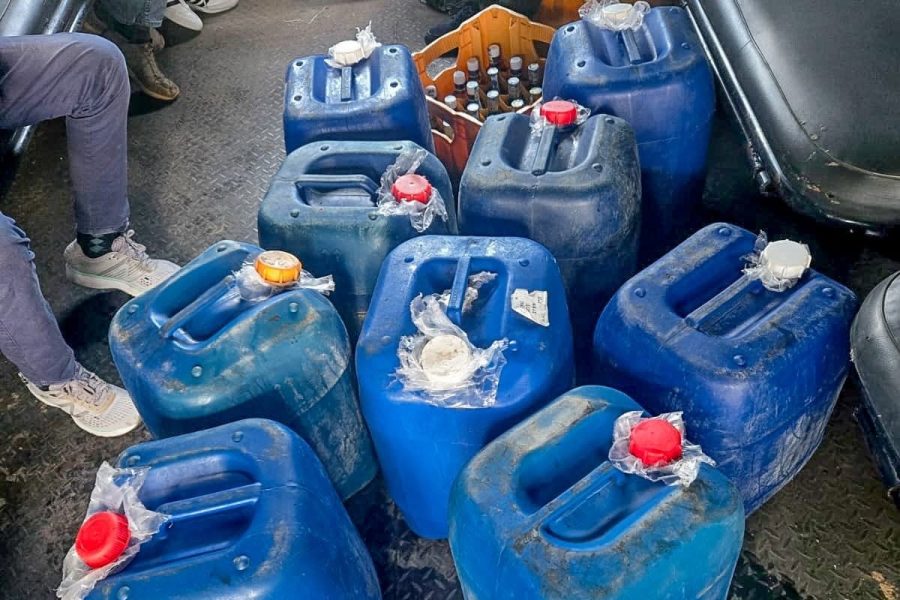 Four Suspects Arrested as Police Seize Illicit Alcohol and Cannabis in Nairobi CBD Crackdown