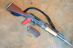 Resident Surrenders AK-47 as Police Intensify Disarmament Exercise in Turkana