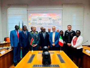 PS Omollo, police team in Rome, Italy to benchmark on creation of Nairobi Metropolitan Police Unit