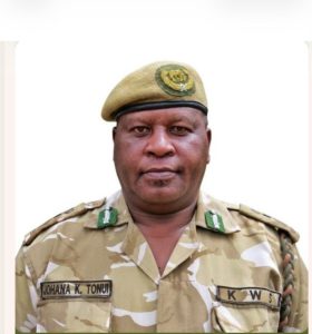 Tonui appointed the new GSU Commandant