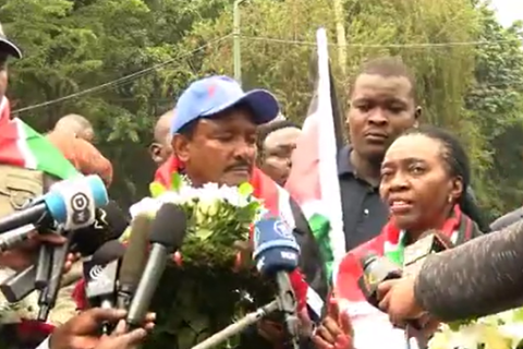 Kalonzo, Maraga, Karua Lead March to Parliament with Families of June 25 Protest Victims