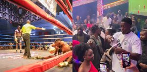 Shakib Splashes Sh120k On Bottle Of Expensive Alcohol After Beating Arrow Bwoy In Vurugu Boxing Bout