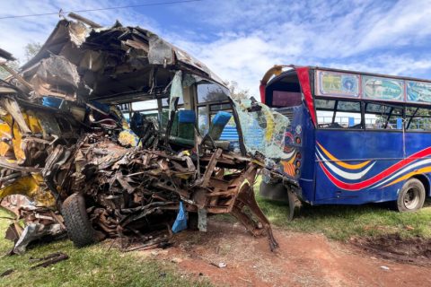 School bus crash kills at least 20 pupils in Uganda
