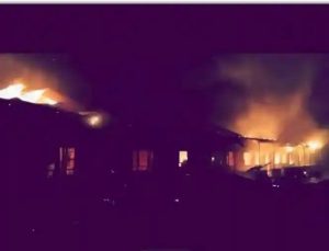 Property destroyed in fire at Jomo Kenyatta Boys High School, Nakuru