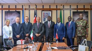 Kenya and Italy security bosses sign Letter of Intent to deepen cooperation