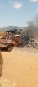 Seven arrested after protesters torch vehicles, attack police in Makueni