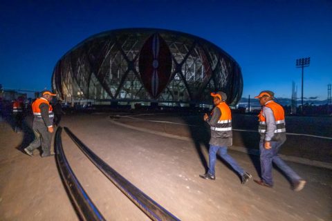 Kindiki Inspects Near-Complete Talanta Sports City, Says Landmark Stadium Will Transform Kenyan Sports