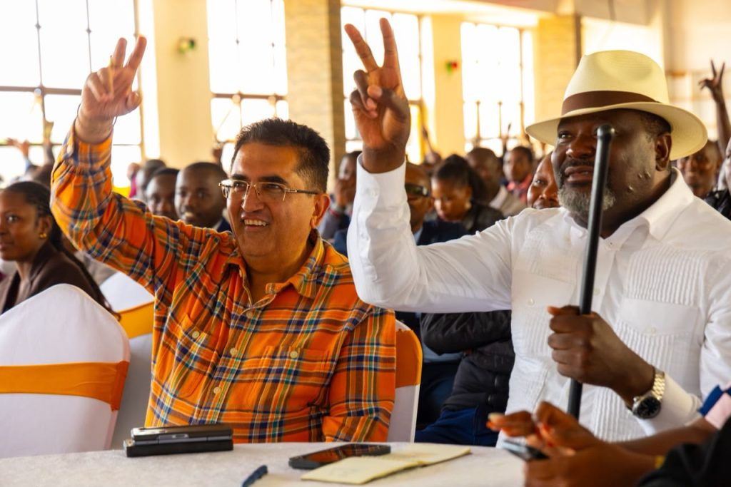 Ruku urges Mt Kenya youth to prioritise development over opposition politics
