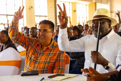 Ruku urges Mt Kenya youth to prioritise development over opposition politics
