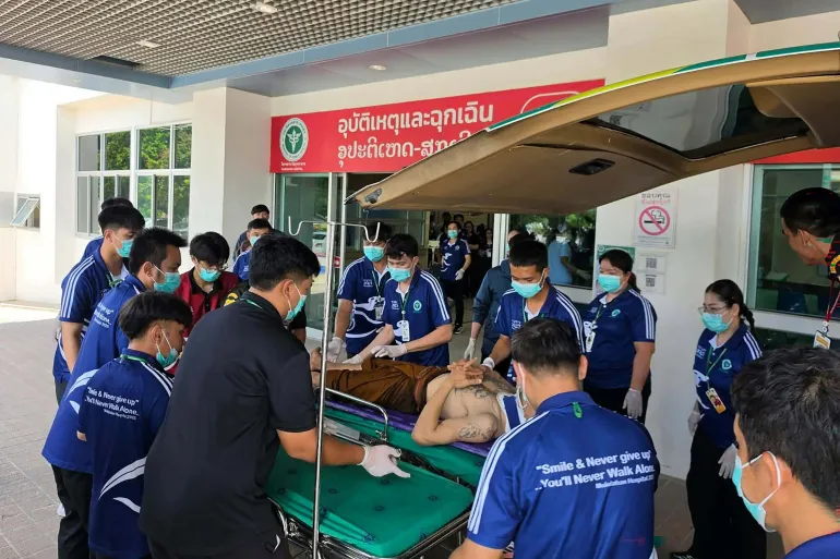 Eight Monks Killed After Pickup Truck Driven by 11-Year-Old Ploughs Into Buddhist Procession in Thailand