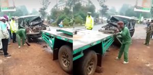 Witnesses describe chaotic scene as Ruto ‘s motorcade is involved in deadly crash along Embu-Meru Highway 