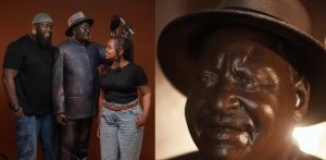 Sculptor Mandela Ondula Unveils Impressive Raila Odinga Sculpture On Saba Saba Day: “Enigma” 