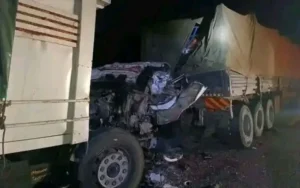 At least 6 killed after lorry slams into trailer on Marsabit-Isiolo highway