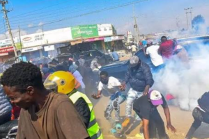 Police disperse chaotic confrontation outside Nyandarua Hotel hosting leaders amid campaigns in Ol’Kalou