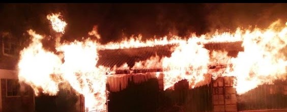 Tragedy as 3 family members are killed in midnight house fire in Embu