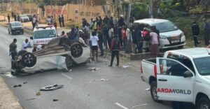 At least 2 people killed, child injured after car driven by teen loses control in Nairobi’s Parklands area