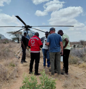 Homicide team joins probe and search at Samburu helicopter crash site