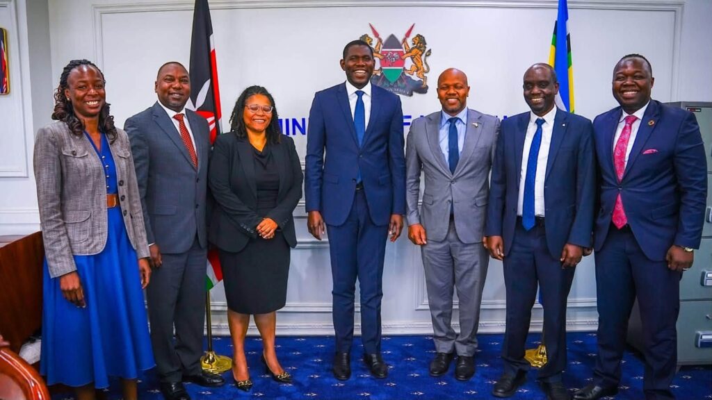 Ouma Oluga Chairs Strategic Meeting with Kenya Vision 2030 Chairperson