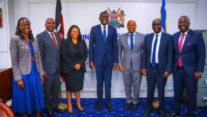 Ouma Oluga Chairs Strategic Meeting with Kenya Vision 2030 Chairperson