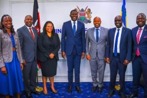 Ouma Oluga Chairs Strategic Meeting with Kenya Vision 2030 Chairperson