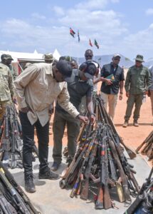 Murkomen says at least 2,000 guns recovered from bandits in operations