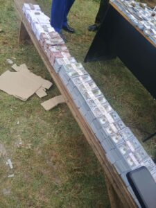 Suspected fake US259 million dollar notes recovered from safe boxes in Kesses, Eldoret